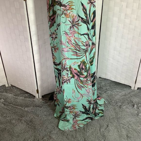O'Neill floral maxi dress spring summer vacation beach size small - Picture 12 of 12